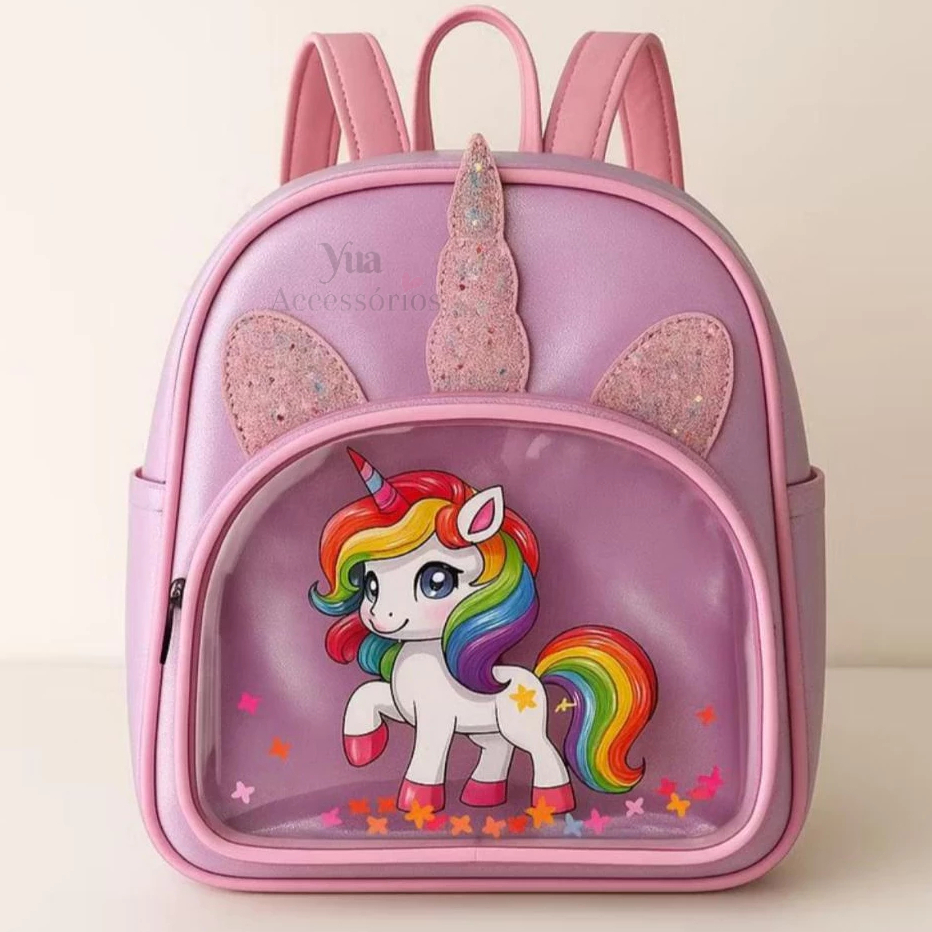 Mochila Infantil menina De Unicórnio para passeio , creche , caminhada , pressente, ENVIO RAPIDO em Oferta na Shopee
