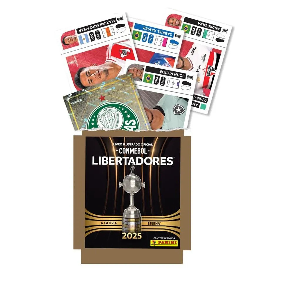 Figurinhas Faltantes Libertadores 2025 Panini - Envie sua Lista antes de comprar