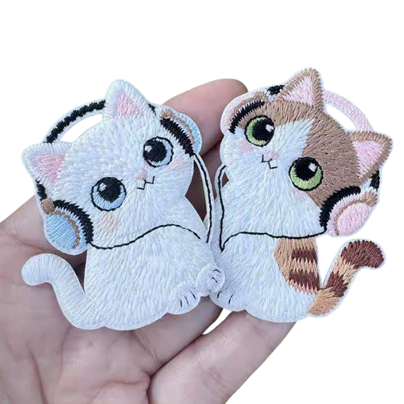 Aplique Termocolante Gatinhos Fofos