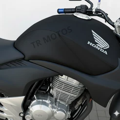 Capa Protetora De Tanque Moto Cb 300r 2009/2010/2011/2012/2013/2014/2015 Preta Preto