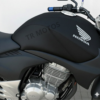 Capa Protetora De Tanque Moto Cb 300r 2009/2010/2011/2012/2013/2014/2015 Preta Preto em Oferta na Shopee