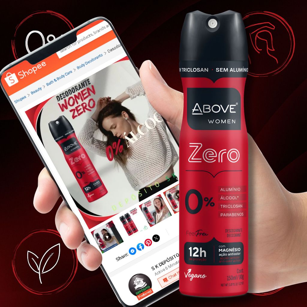 O que é Above Desodorante sem Alumínio? Guia e Onde Comprar | BuscaProdutos