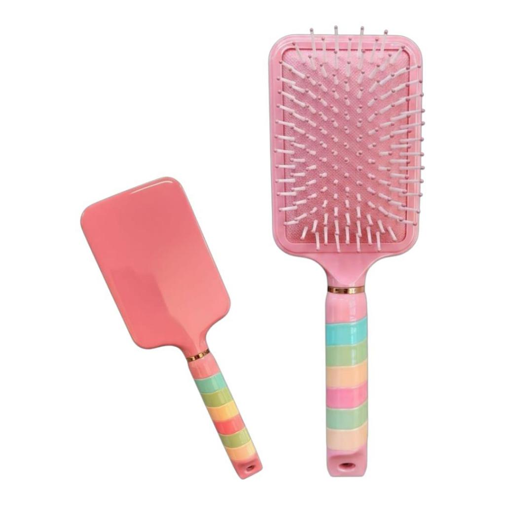 Escova Magica Pente de Cabelo  anti-caspa anti-alergica Modelo Prancha Cerdas Macias em silicone em Oferta na Shopee