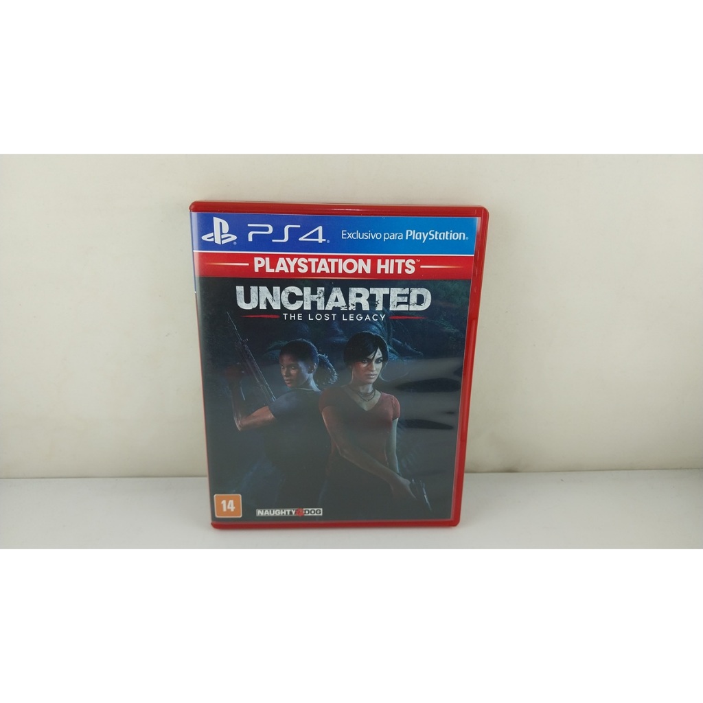 Jogo Uncharted The Lost Legacy PS4 Mídia Física Semi Novo