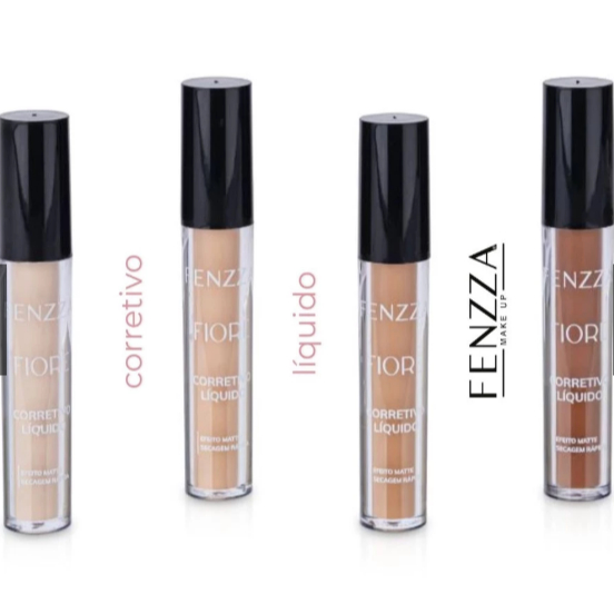 CORRETIVO LÍQUIDO FIORE FENZZA MAKE UP em Oferta na Shopee