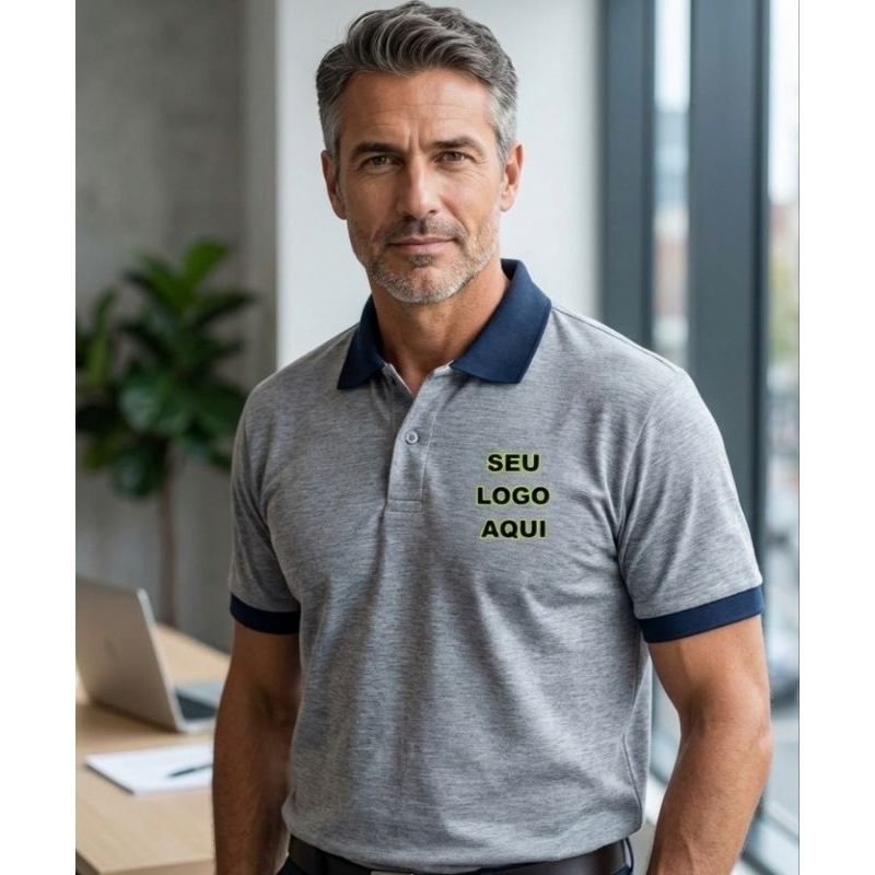 CAMISA POLO PERSONALIZADA, UNIFORME, SOCIAL, SUBLIMADA em Oferta na Shopee