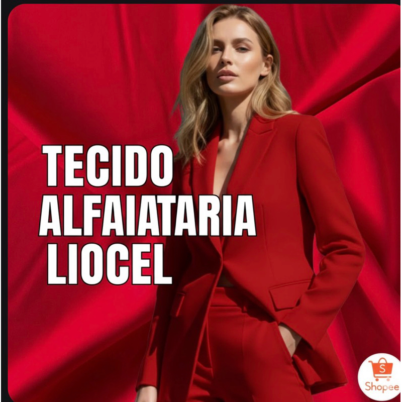 Tecido Alfaiataria Liocel Sensorial Marrant – Toque Suave e Caimento Elegante em Oferta na Shopee