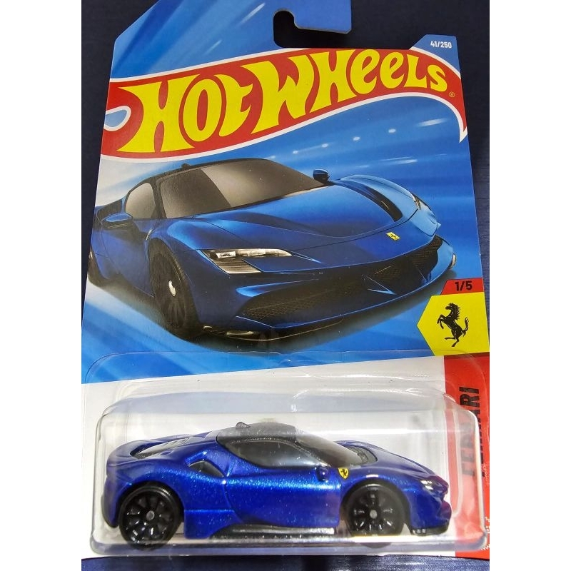Ferrari SF90 Stradale (azul) // Hot Wheels// NOVO