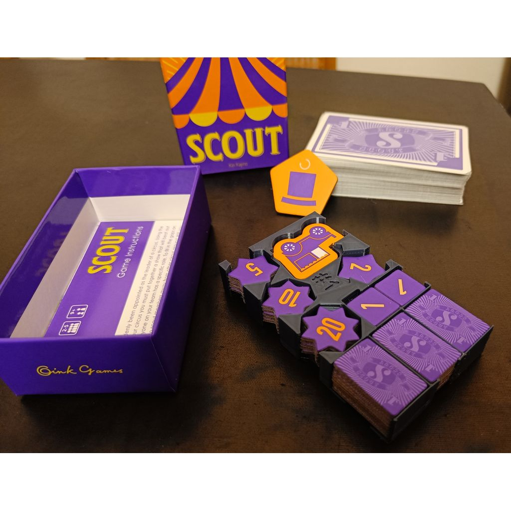 Insert Scout - Insert para jogo de cartas Scout (Versão Importada)