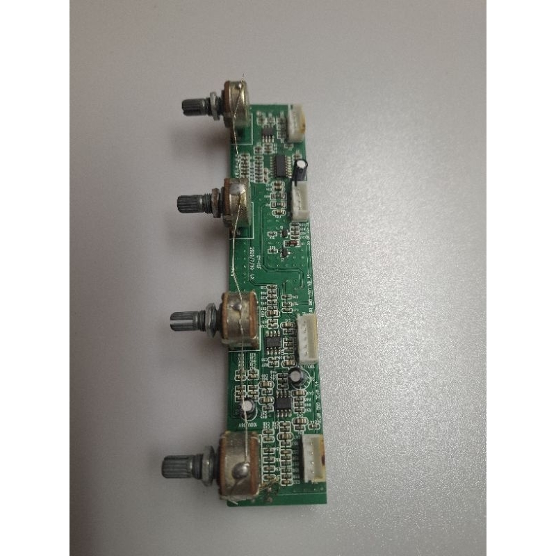 Placa Controle ECO/MIC/GRAVE/AGUDO Caixa Amplificada Lenoxx Ca-6000 Original