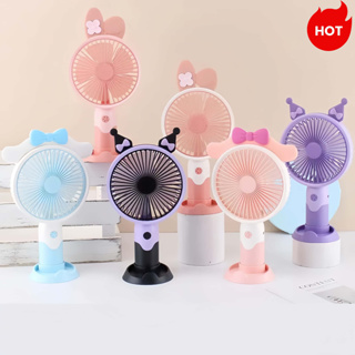 Mini Ventilador Portátil Mão/Mesa Recarregável USB com  Suporte Celular em Oferta na Shopee