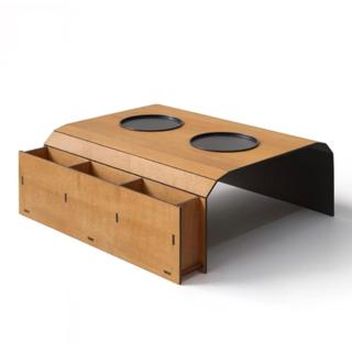 Suporte de Sofá em MDF com Porta-Copo--Versões com e sem Nichos Acabamento Premium e Modelo Liso em Oferta na Shopee