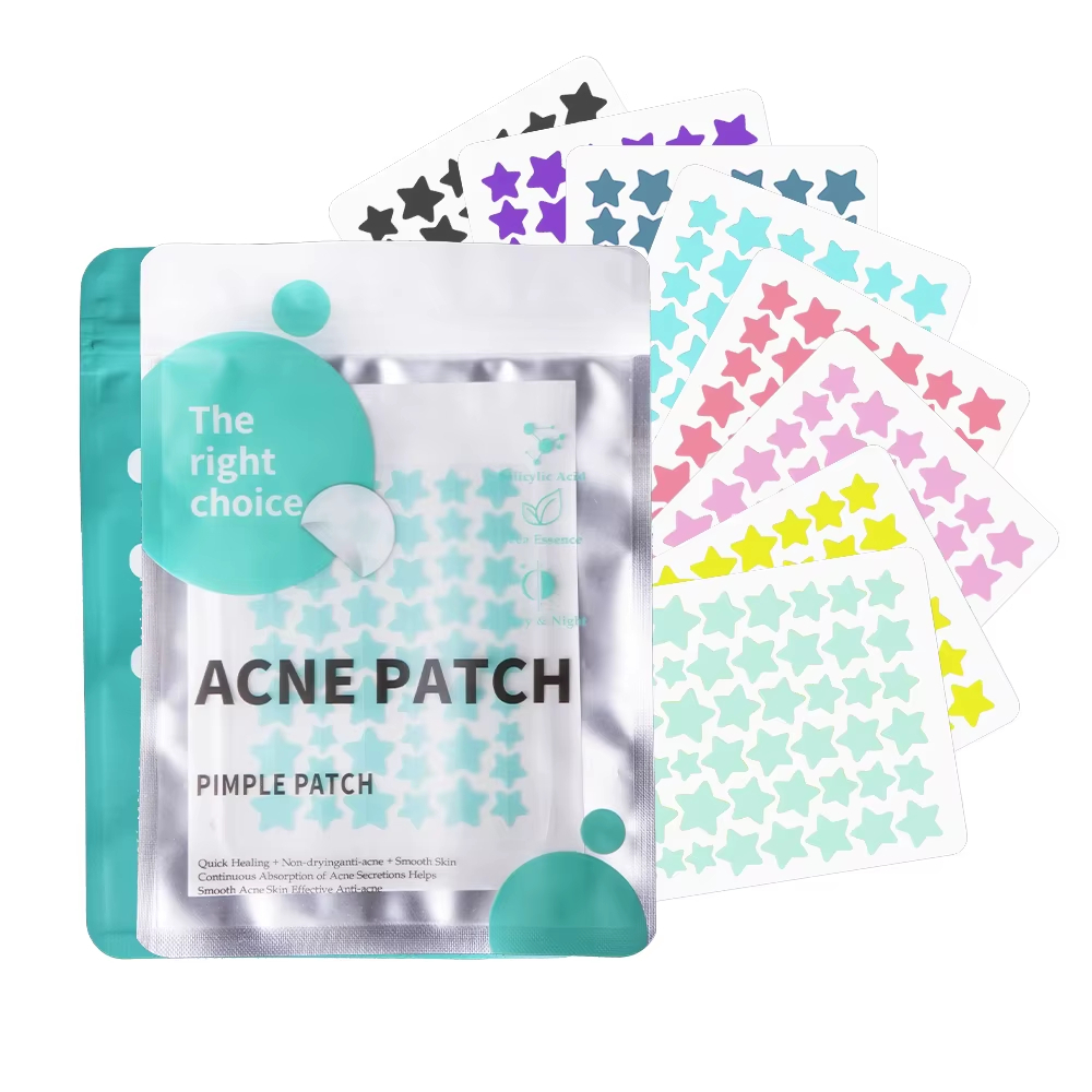 Adesivos Secativos para Acne Sortidos 40 Adesivos em um Pacote com Ácido Salicílico