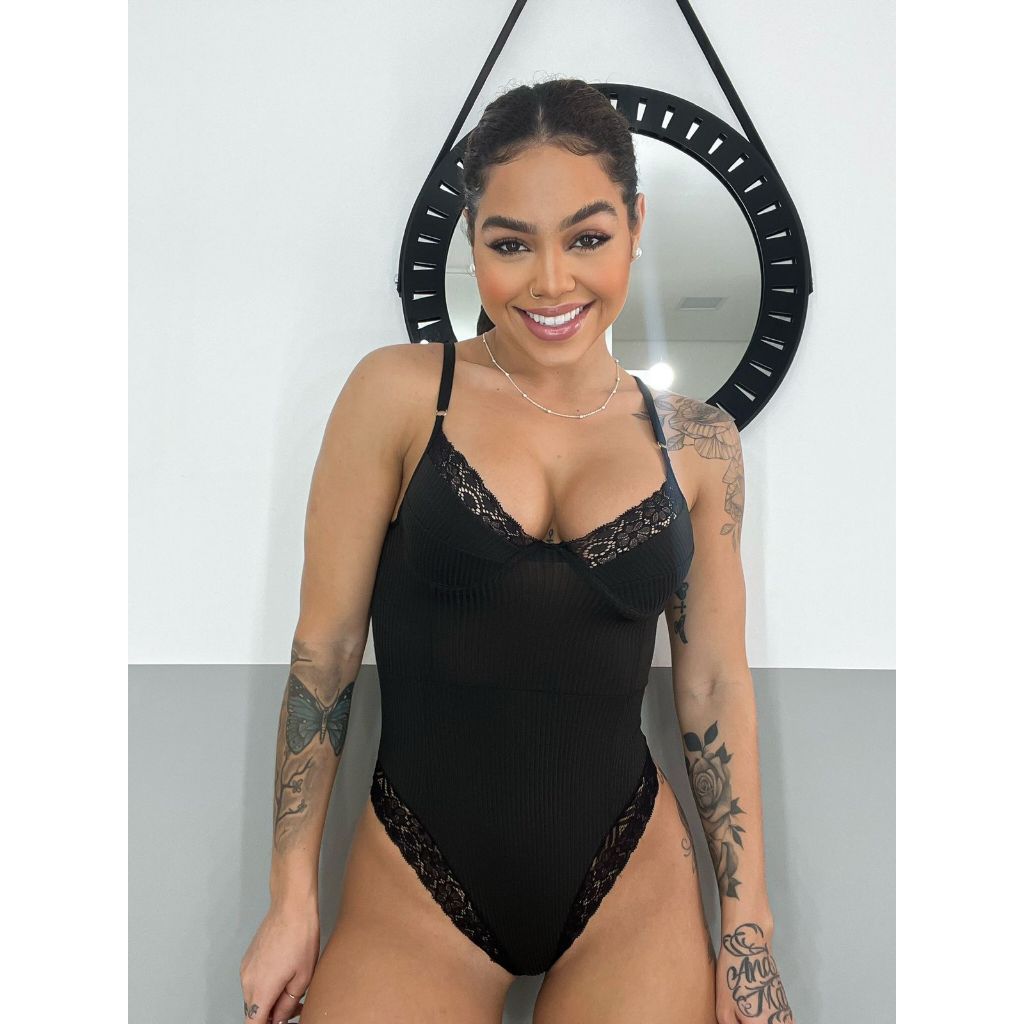 Body Key C/ aro Plus Size Lingerie
