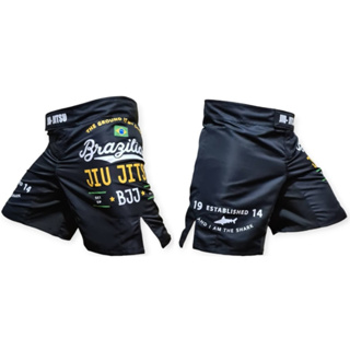 Bermuda Jiu Jitsu Masculina Tactel Treino e Competição MMA Muay Thai Boxe No Gi sem Kimono em Oferta na Shopee