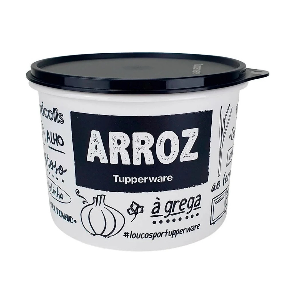 Tupperware Caixa Arroz Feijão Farinha 2kg Clássicos Bistro