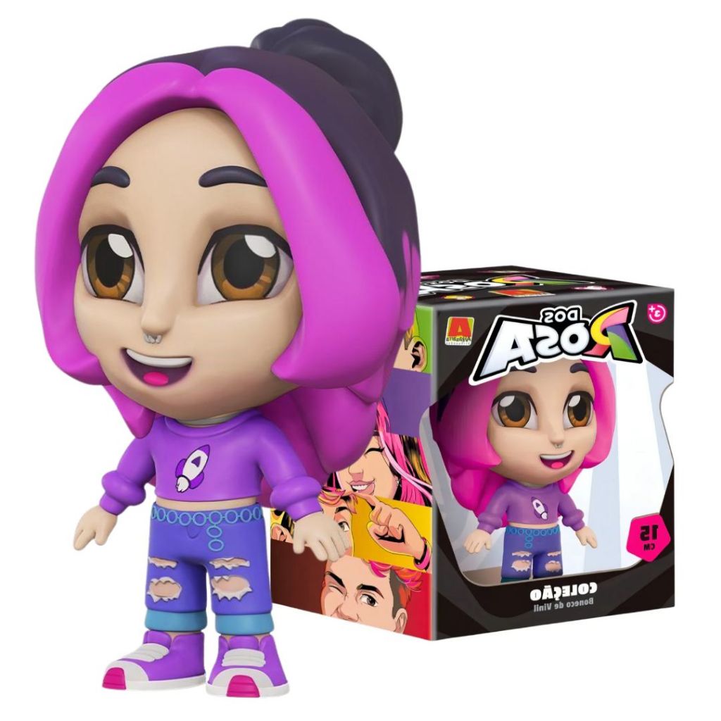 Boneco de Vinil Katlen Turma do Rosa - Algazarra em Oferta na Shopee