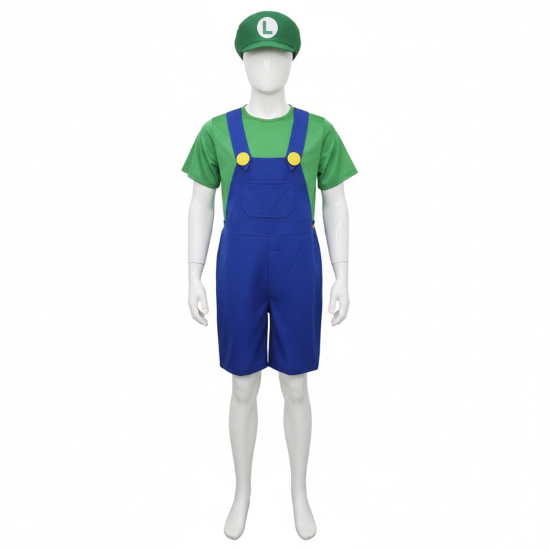 Fantasia Do Luigi Curto Infantil