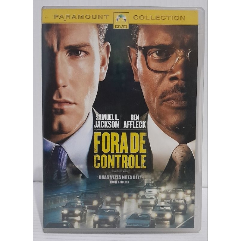 Dvd Fora de Controle - Samuel L. Jackson, Ben Afleck (Original Usado)