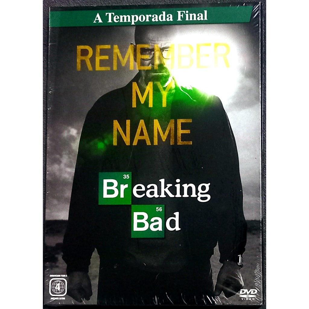 [LACRADO] Box DVD Breaking Bad - A Temporada Final (Remember My Name) - 3 Discos