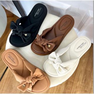 Modare Sandalia Ultraconforto Laço Lançamento 2025 Chinelo Slide Lacinho Nobuck Leve em Oferta na Shopee
