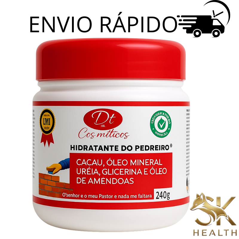 Creme de Pedreiro 240g ,Creme De Uréia Creme Do Pedreiro,Hidratante Do Pedreiro,Hidratação original