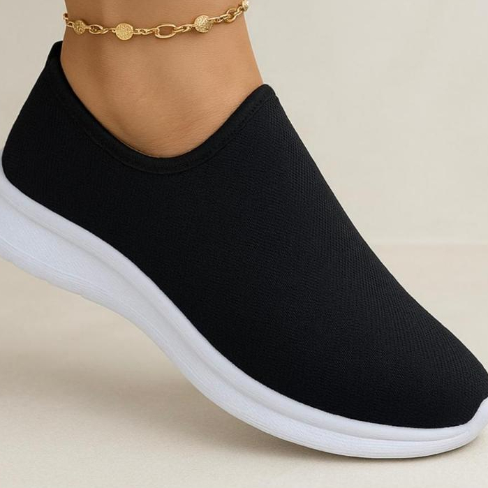 Tênis Meia Feminino Caminhada Academia Confortável Trabalho Leve Para Sair Envio Imediato