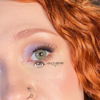 UNIDADE 1 LENTE Lentes de Contato Angeles N Gray Cinza COM GRAU Urban Layer em Oferta na Shopee