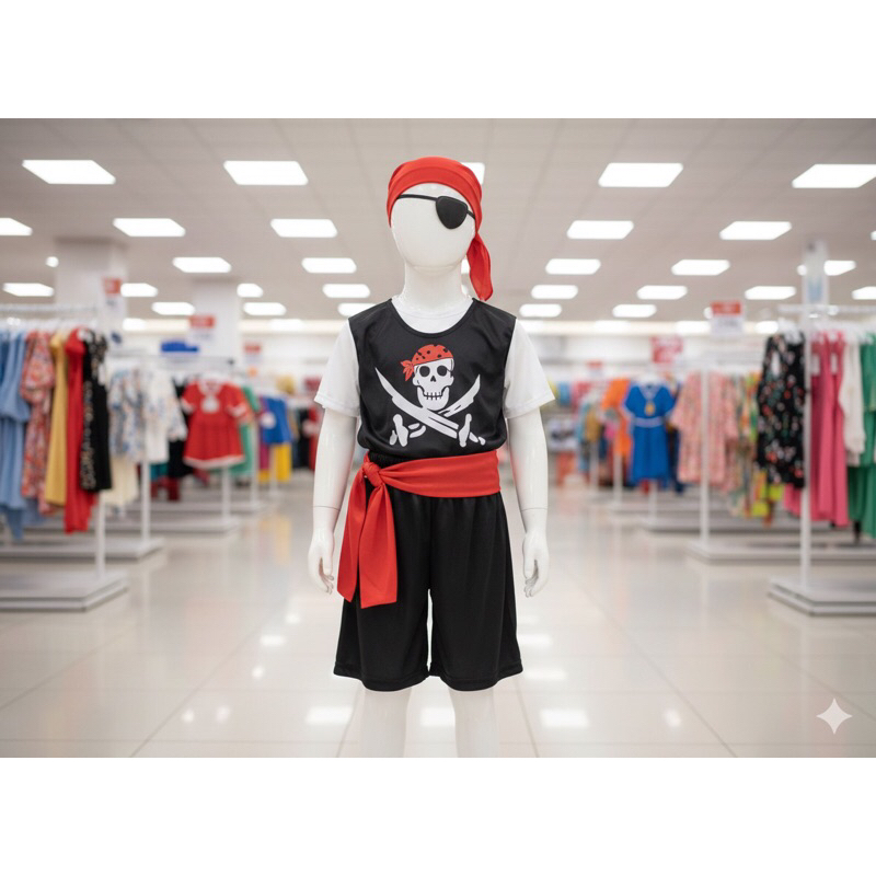 Fantasia Do Pirata Halloween Infantil