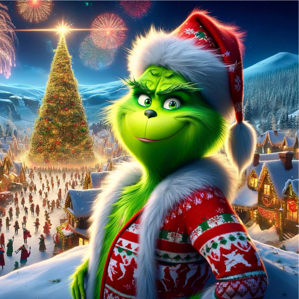 Fundo Fotografico Em Tecido sublimado 300x300 tema O Grinch Natal
