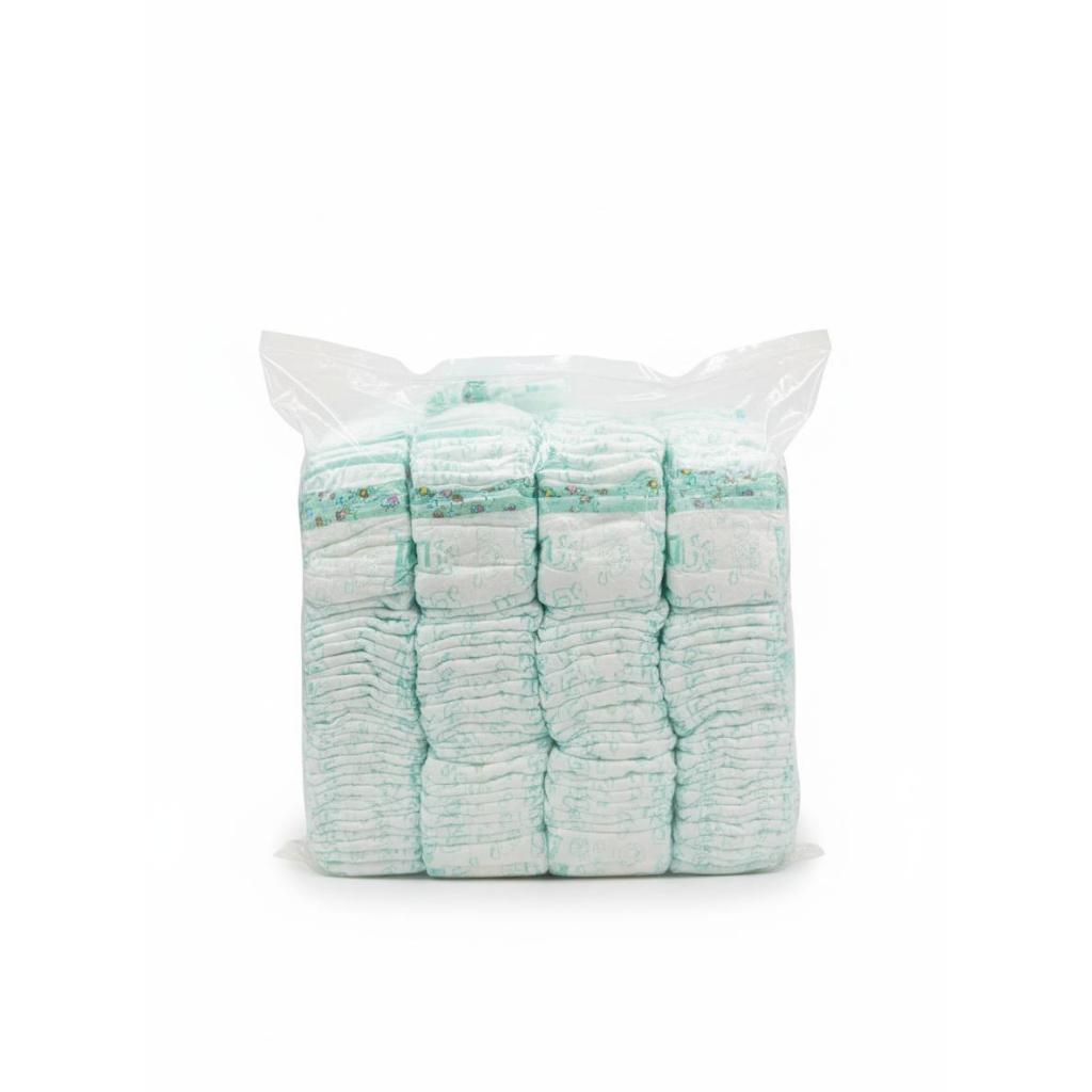 Fralda Descartável Segunda Linha Pacotão com 75 fraldas infantil econômico