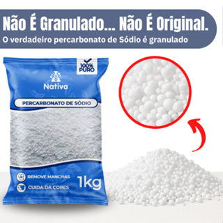 Percarbonato Granulado Original + 100% Puro Oxigênio Ativo Premium Remove Manchas Difíceis e Devolve o Branco em Oferta na Shopee