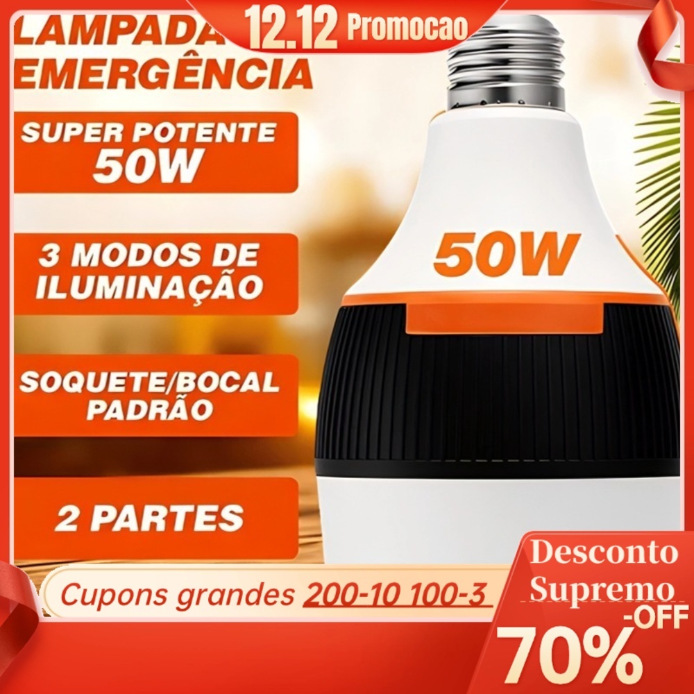 Lâmpada de Emergencia Bulbo Led: Onde Comprar | BuscaProdutos