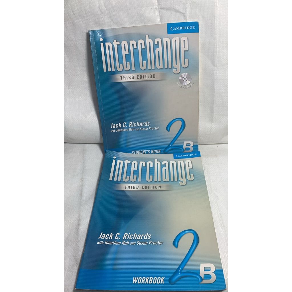 LIVRO - Interchange Student's Book 2 with Audio CD +  Workbook 2B - Jack C. Richards (Autor)