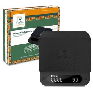 Balança de Alta Precisão Barista Digital com Temporizador 2.1kg / 0.1g em Oferta na Shopee