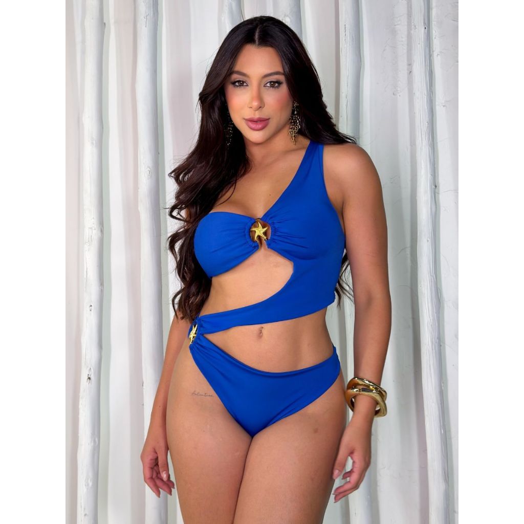 Body Maiô Mula Manca Com Fivela Moda Verão Em Suplex Luxo Elegante