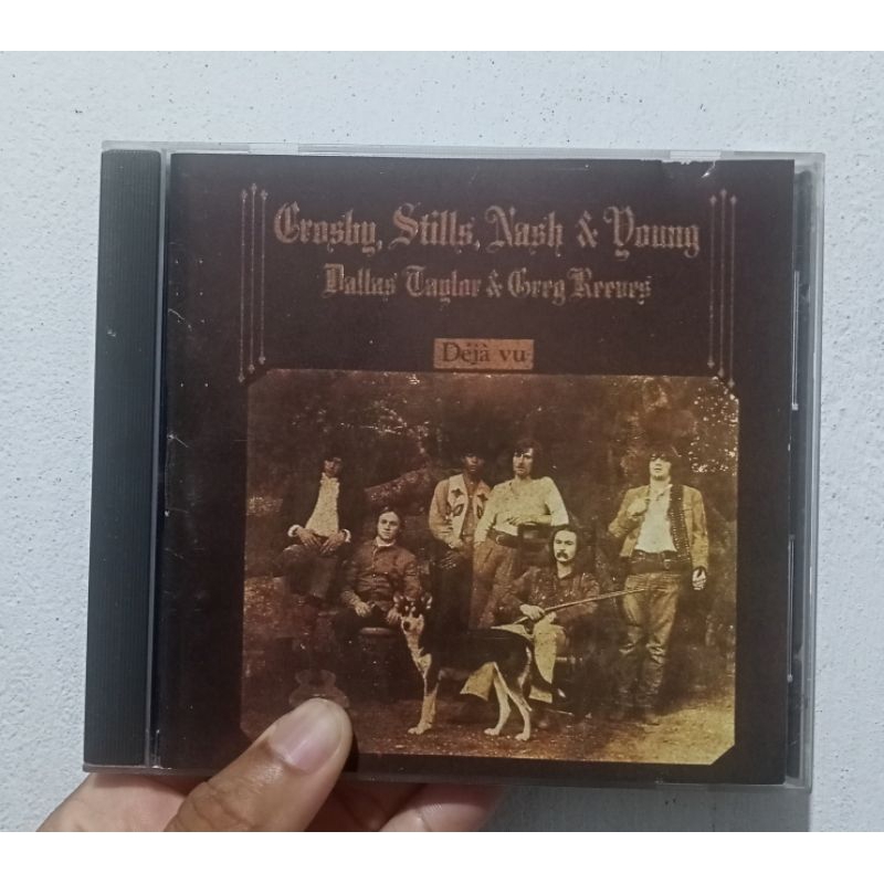Cd Crosby Stills Nash & Young - Dèjà Vu (folk Rock/1970)