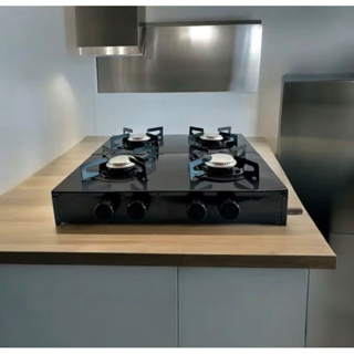 FOGÃO 4 BOCAS BAIXA PRESSÃO A GÁS PORTÁTIL LEVE E RESISTENTE A PRONTA ENTREGA em Oferta na Shopee