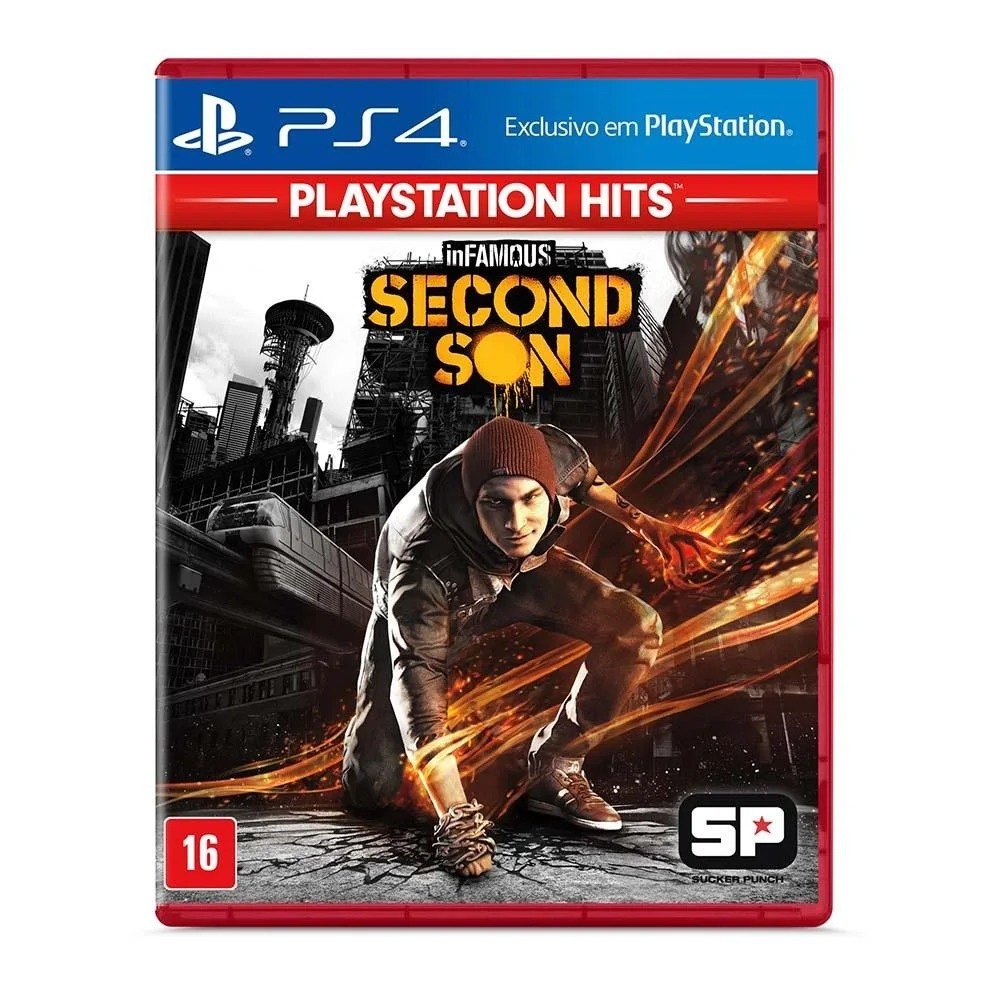 Infamous Second Son Ps4 Midia fisica Cd