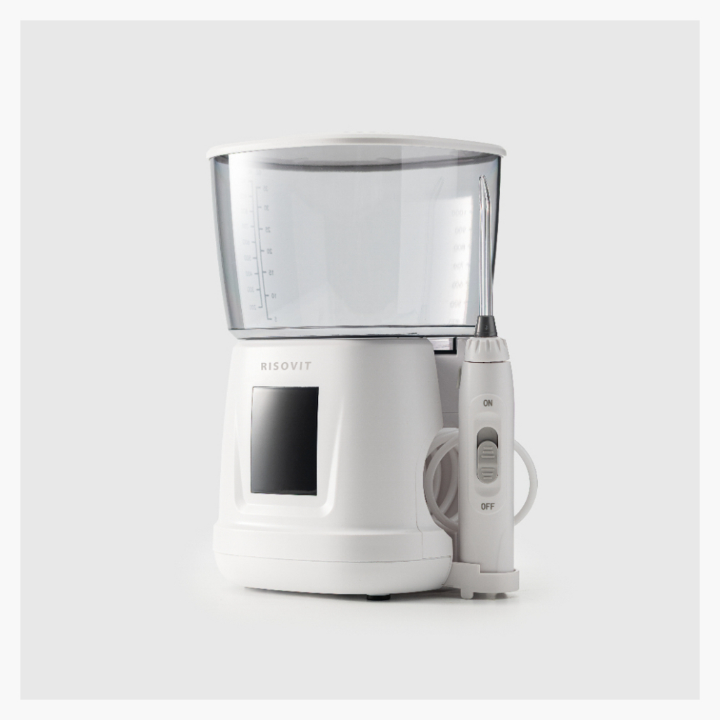 Irrigador dental portátil doméstico 1000 ml 6  velocidades Multifuncional Inclui bocal adicional bivolt uso doméstico