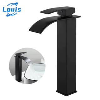Louis Torneira Banheiro Cuba Alta Cascata Inox Quente e Fria Mono Comando Torneira em Oferta na Shopee