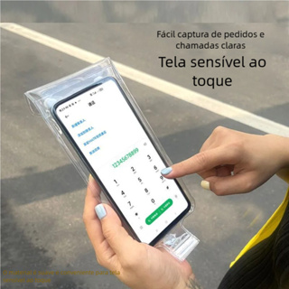 Capa Recarregável para Telefone - À Prova D'água Bolsa Protetora Bateria Integrada Tela Sensível em Oferta na Shopee