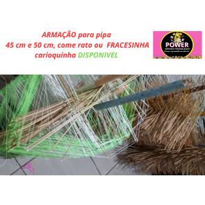 ARMAÇÕES  45 CM &50 CM  COME RATO- FRANCESINHA-BIQUINHO-LÁPIS-CARIOCA em Oferta na Shopee