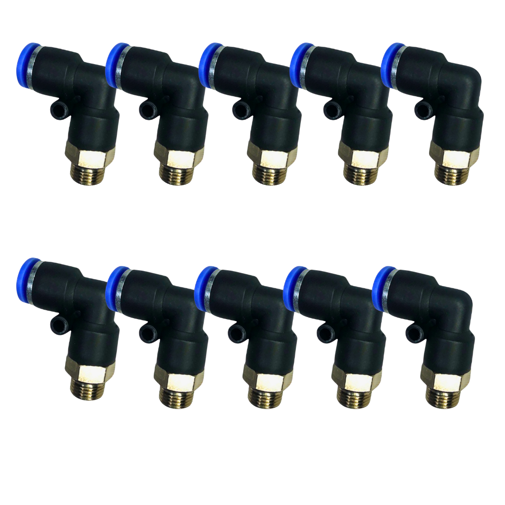 10 Conexão Pneumática Engate Rápido Rosca 1/4 BSP X Tubo 8 mm em Oferta na Shopee