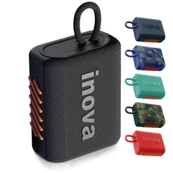 INOVA caixa de som bluetooth portátil a prova d água Bluetooth 5.4 IP67 utonomia de Bateria de longa duração