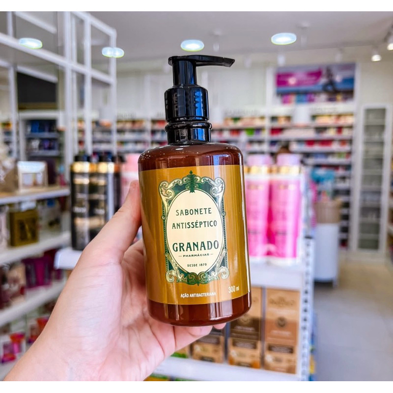 Sabonete Antisséptico Líquido Granado 300 ml –