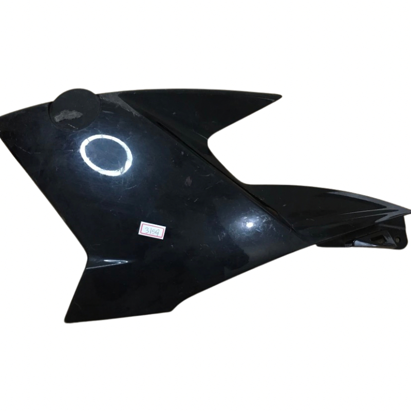 Carenagem Aba Tanque Esquerda Fazer 250 Yamaha C/ Detalhe Preto (Usado)