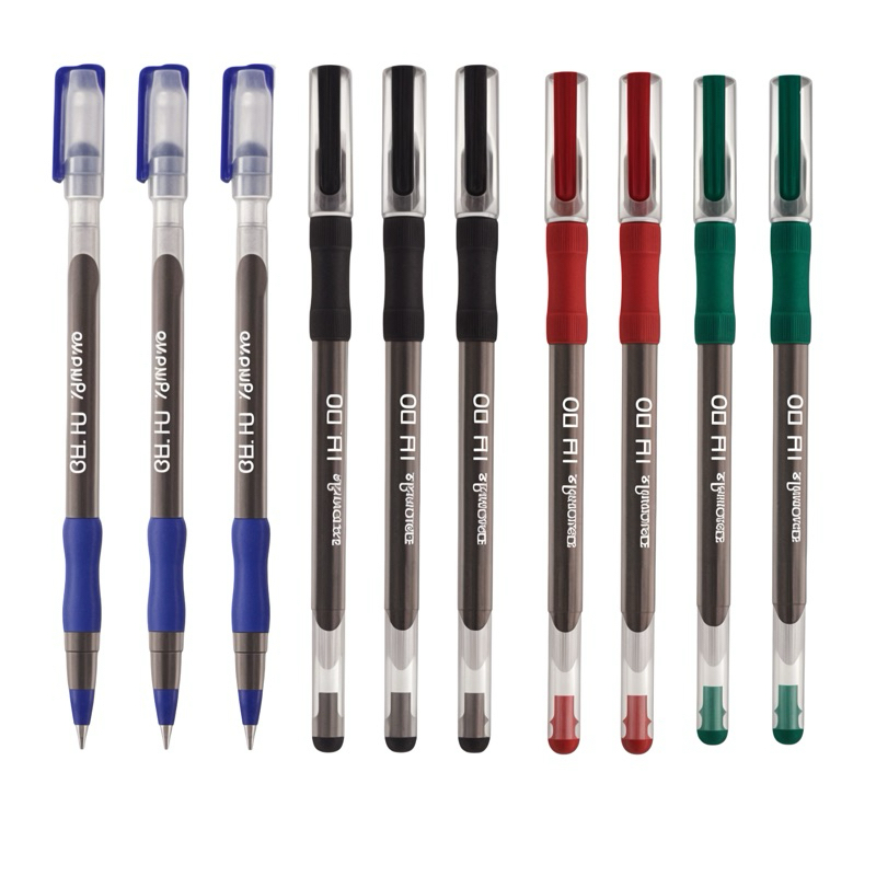 Caneta Gel Fit 0.6 -  Preta Jocar Office- 10 Canetas em Oferta na Shopee