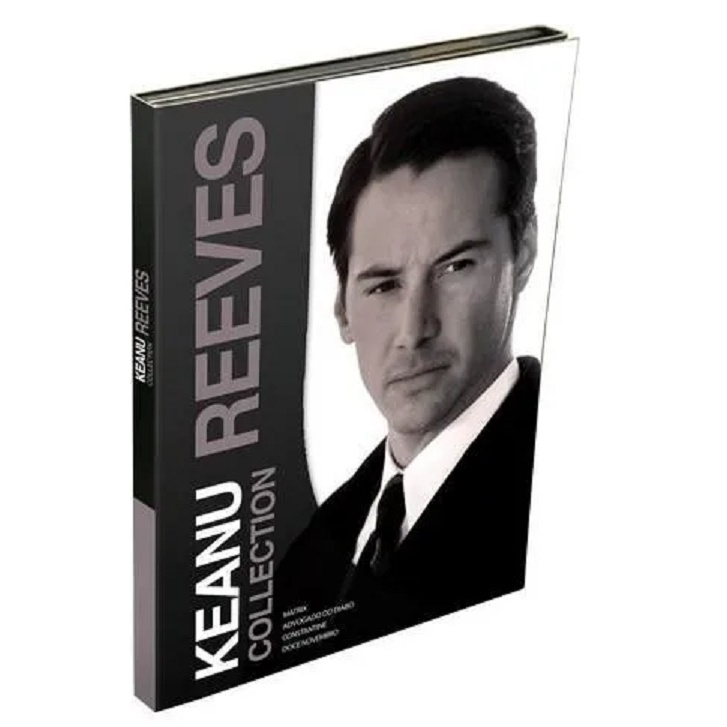 Keanu Reeves Matrix Advogado do Diabo Constantine Doce Novembro 4 Filmes Coleção Box DVD Lacrado