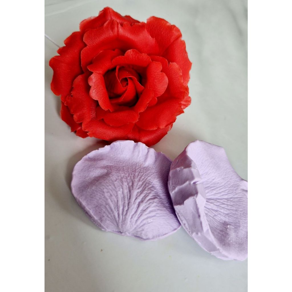 Molde silicone frisador da rosa crespa
